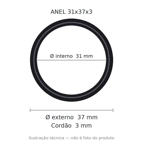 Anel 7094 31x37x3