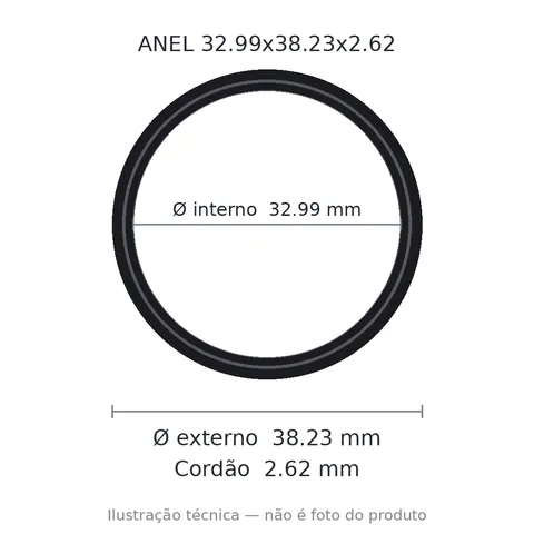 Anel 2125 32,99x38,23x2,62
