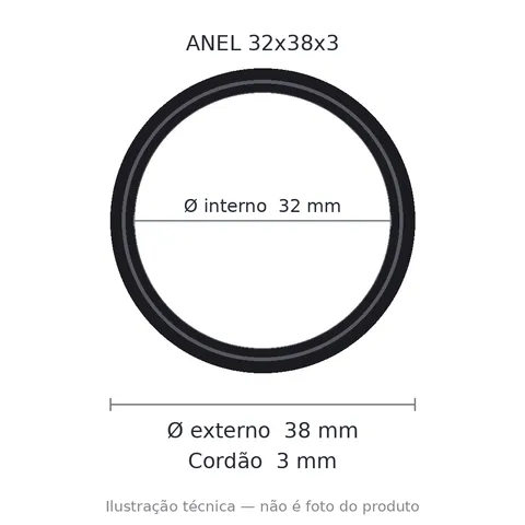 Anel 7326 32x38x3