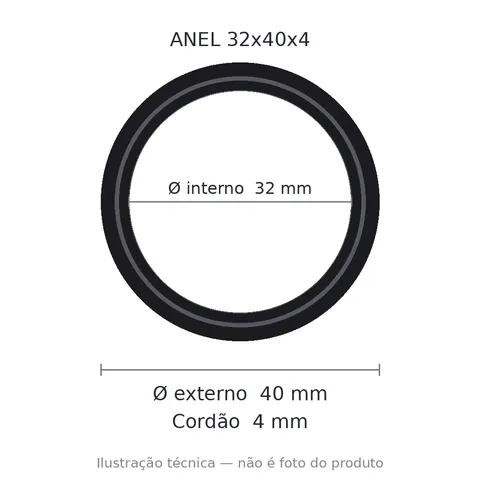 Anel 7450 32x40x4
