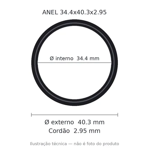 Anel 3918 34,4x40,3x2,95