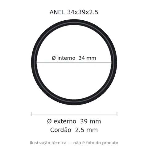 Anel 7703 34x39x2,5
