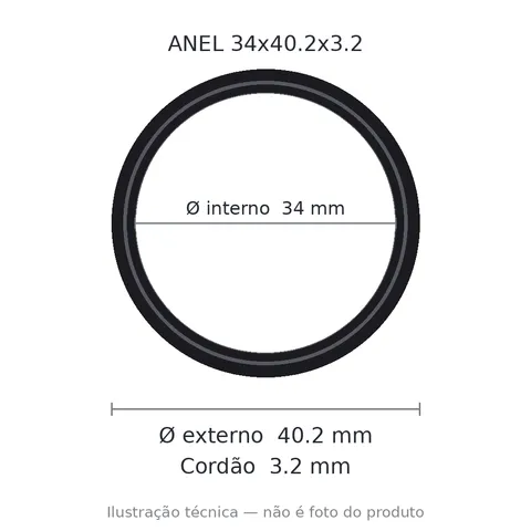Anel 7366 34x40,2x3,2