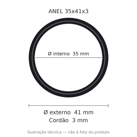 Anel 7288 35x41x3