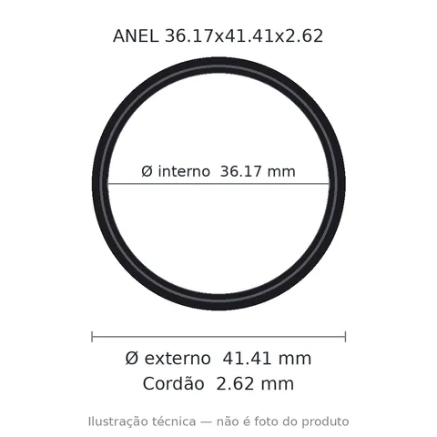 Anel 2127 36,17x41,41x2,62