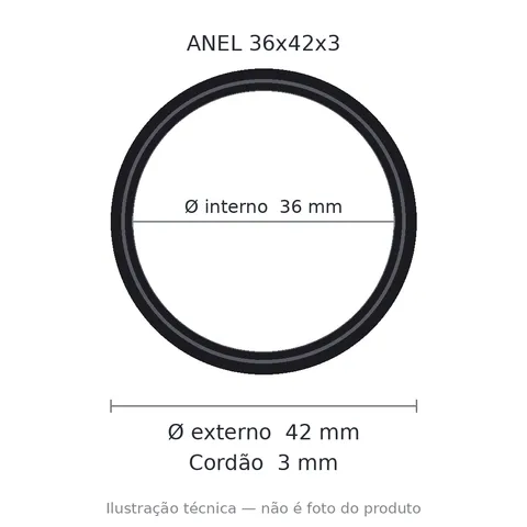 Anel 7361 36x42x3