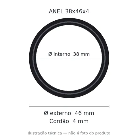 Anel 7585 38x46x4