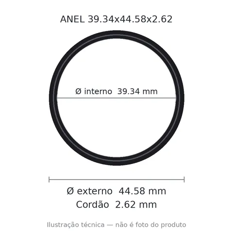 Anel 2129 39,34x2,62