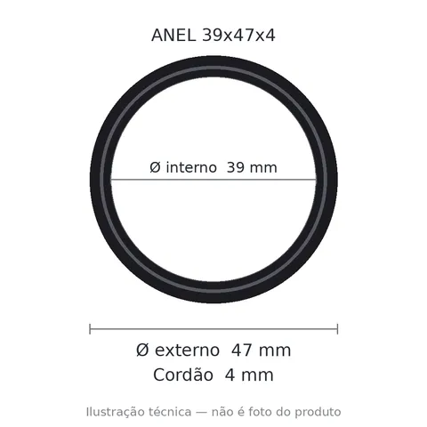 Anel 7143 39x47x4