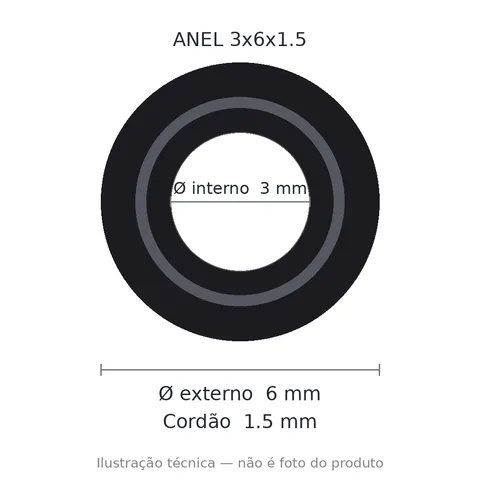 Anel 7678 3x6x1,5