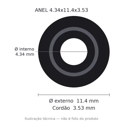 Anel 2201 4,34x11,4x3,53