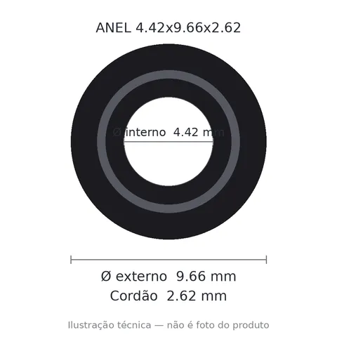 Anel 2106 4,42x9,66x2,62