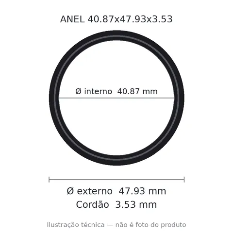 Anel 2223 40,87x47,93x3,53