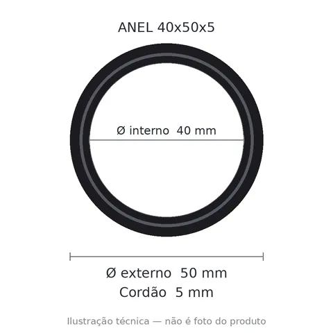 Anel 7449 40x5