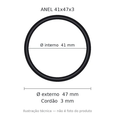 Anel 7018 41x47x3