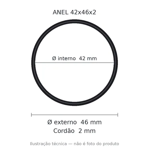 Anel 7308 42x46x2