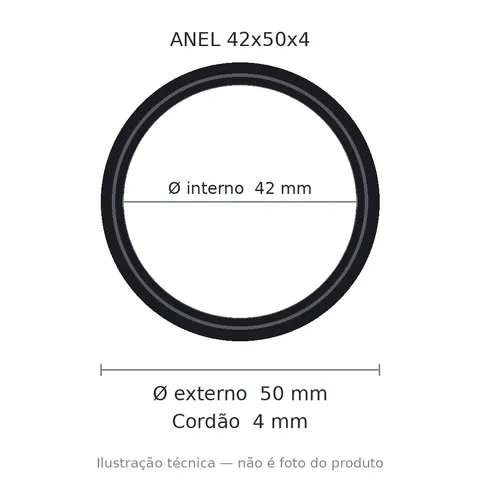 Anel 7324 42x50x4 7324