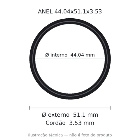 Anel 2224 44,04x51,1x3,53