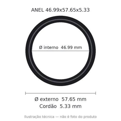 Anel 2328 46,99x57,65x5,33
