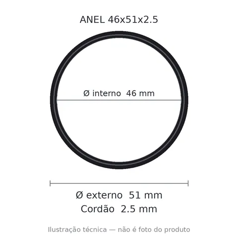 Anel 46x51x2,5