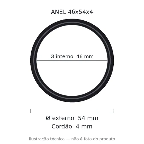 Anel 7382 46x54x4