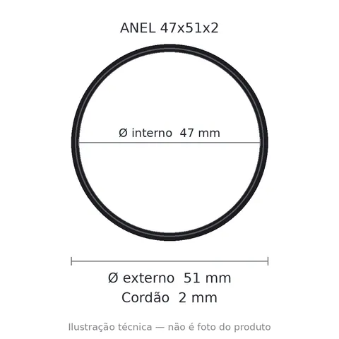Anel 7630 47x51x2