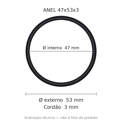 Anel 7647 47x53x3