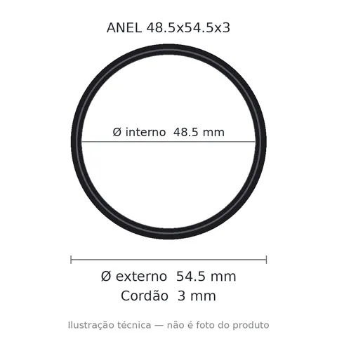 Anel 7009 48,5x54,5x3