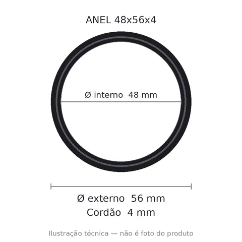 Anel 7182 48x56x4