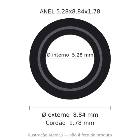 Anel 2009 5,28x8,84x1,78