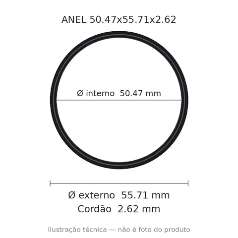 Anel 2136 50,47x55,71x2,62