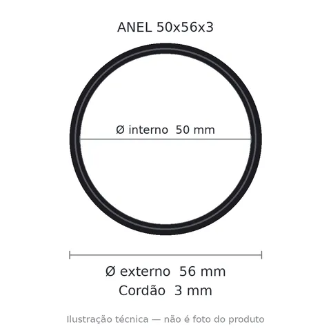 Anel 7355 50x56x3