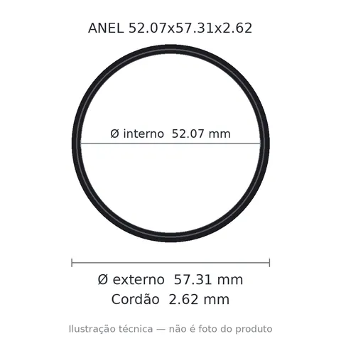 Anel 2137 52,07x57,31x2,62