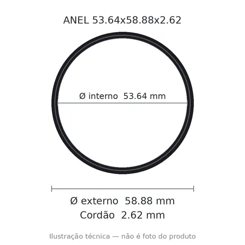 Anel 2138 53,64x2,62