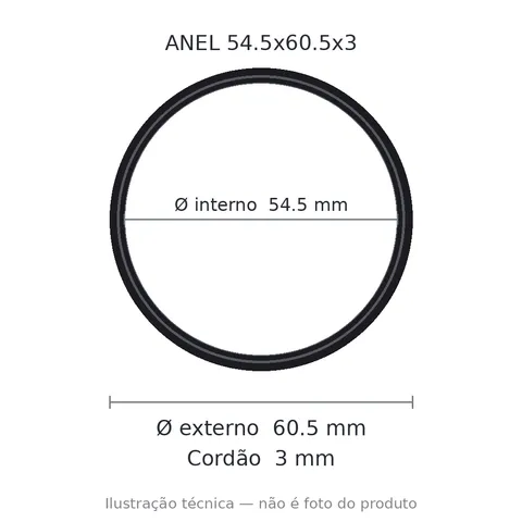 Anel 7085 54,5x60,5x3