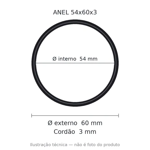 Anel 7287 54x60x3