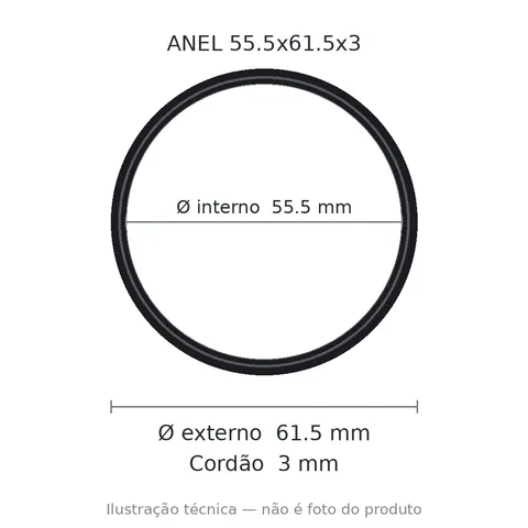 Anel 7302 55,5x61,5x3