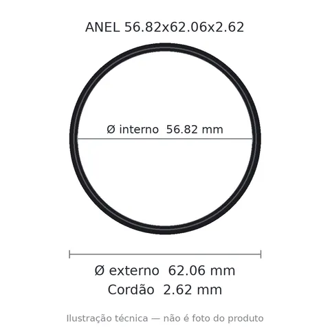 Anel 2140 56,82x62,06x2,62