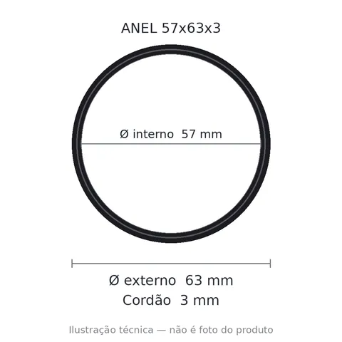 Anel 7044 57x3
