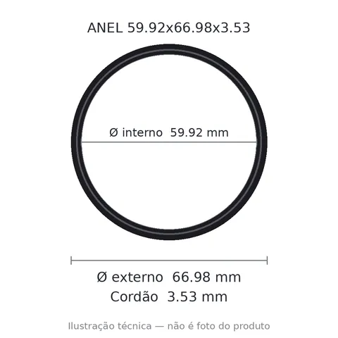 Anel 2229 59,92x66,98x3,53