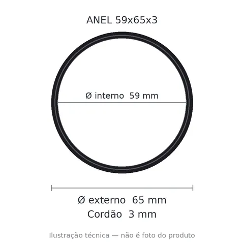 Anel 7312 59x65x3