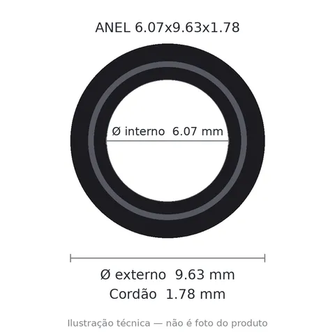 Anel 2010 6,07x1,78