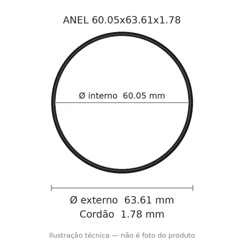 Anel 2036 60,05x63,61x1,78