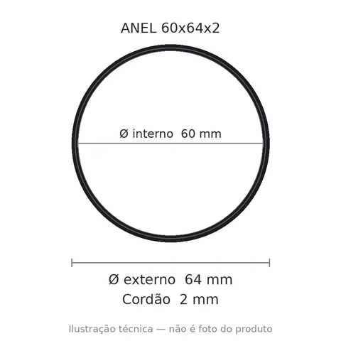 Anel 7216 60x64x2