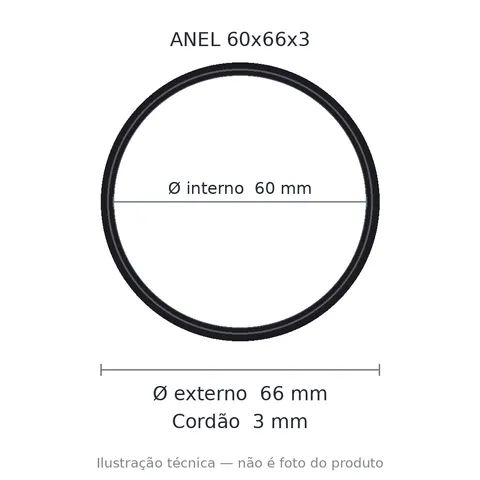 Anel 7749 60x66x3