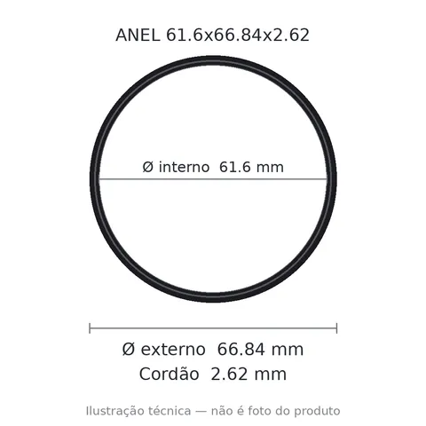 Anel 2143 61,6x66,84x2,62