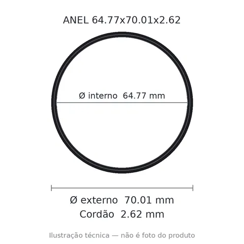 Anel 2145 64,77x2,62
