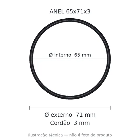 Anel 7750 65x71x3