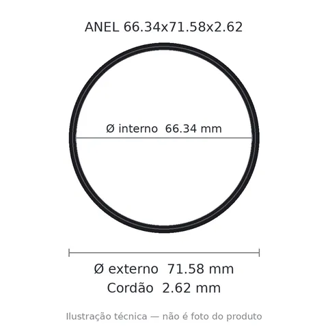 Anel 2146 66,34x71,58x2,62