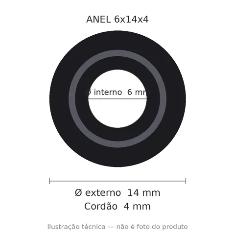 Anel 7882-6x14x4